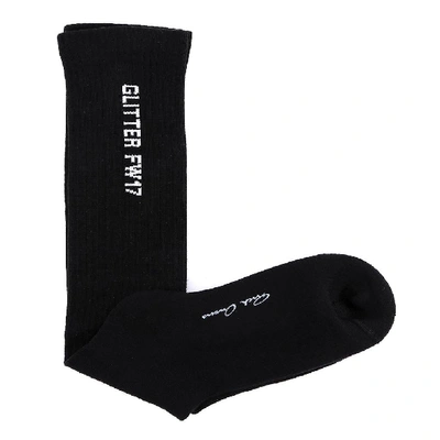 Rick Owens Mid Calf Socks In Black