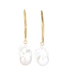 ALEXANDER MCQUEEN Pearl earrings,P00349586