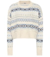 MIU MIU Fair Isle羊毛毛衣,P00335437