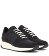 COMMON PROJECTS TRACK VINTAGE LEATHER SNEAKERS,P00324970