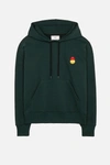 AMI ALEXANDRE MATTIUSSI HOODIE WITH PATCH SMILEY,SMIJ01973012618744
