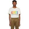 GUCCI GUCCI WHITE CITIES T-SHIRT