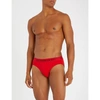 POLO RALPH LAUREN PACK OF THREE CLASSIC-FIT STRETCH-COTTON BRIEFS