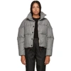 MONCLER Black & White Houndstooth Down  Cer Jacket