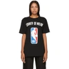 MARCELO BURLON COUNTY OF MILAN MARCELO BURLON COUNTY OF MILAN BLACK NBA T-SHIRT