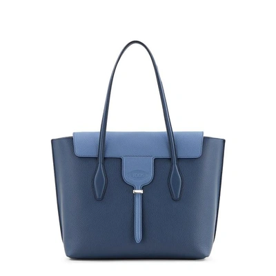 Tod's Medium Joy Bag In Blue