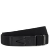 TOD'S BELT IN CANVAS AND LEATHER,XCMCP770100HGRB999