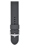 FOSSIL 22MM SILICONE WATCH STRAP,S221427
