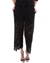 TWINSET LACE TROUSERS,10658454