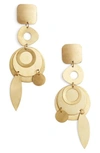 AREA STARS DERBY DROP EARRINGS,E2704G