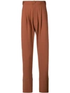MAISON FLANEUR PLEATED TAILORED TROUSERS