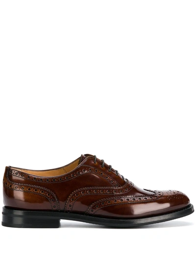 Church's Burwood Wg Oxford Brogues In Brown