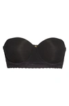 Natori Truly Smooth Lace-band Contour Bra 774070 In Black