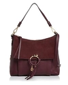SEE BY CHLOÉ SEE BY CHLOE JOAN SUEDE & LEATHER SHOULDER BAG,S18US955330