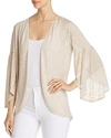 STATUS BY CHENAULT STATUS BY CHENAULT OPEN BELL-SLEEVE CARDIGAN,4455J1511B