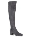 GIANVITO ROSSI Texa Suede Over-The-Knee Boots,0400097881319
