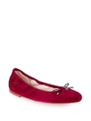 SAM EDELMAN Felicia Suede Ballet Flats,0400098611398