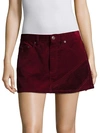 MARC JACOBS Corduroy Mini Skirt,0400099212641