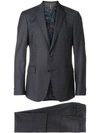 ETRO ETRO CHECKED TWO-PIECE SUIT - BLUE