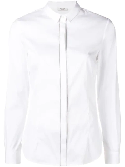 Peserico Chain Detail Shirt In White
