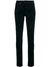 SAINT LAURENT LEOPARD-PRINT SKINNY JEANS