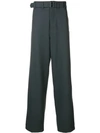 LEMAIRE LEMAIRE WIDE TROUSERS - GREY