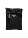 PRADA PRADA BLACK SMALL NYLON CROSS-BODY BAG