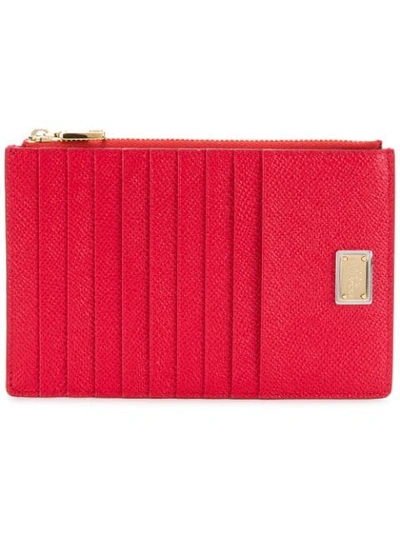 Dolce & Gabbana Classic Cardholder - Red