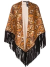 ETRO paisley fringed shawl