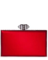 JUDITH LEIBER COFFERED RECTANGLE CLUTCH,8400261005172