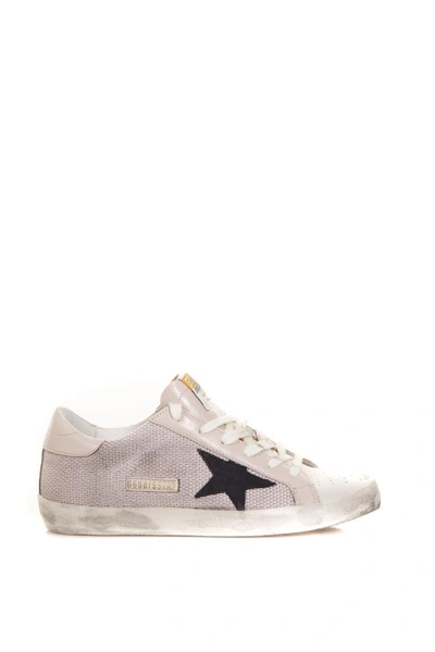 Golden Goose Pink Texture Super Star Trainers In Light Pink