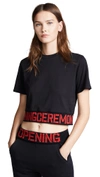 OPENING CEREMONY CROPPED LOGO TEE