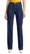 7 FOR ALL MANKIND Alexa Trouser Jeans with Creasing