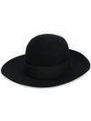 BORSALINO BOW DETAIL FEDORA HAT