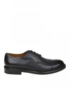 DOUCAL'S DERBY IN BLUE LEATHER,10659571