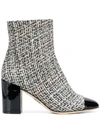 RODO RODO MOSAIC ANKLE BOOTS - NEUTRALS