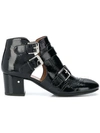 LAURENCE DACADE MULTIPLE BUCKLE ANKLE BOOTS