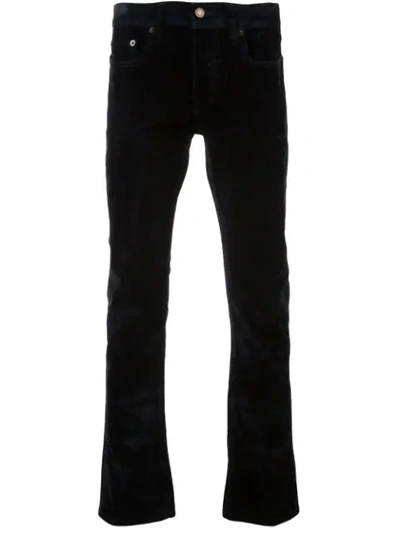 Saint Laurent Slim Bootcut Jeans - Black