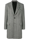 AMI ALEXANDRE MATTIUSSI TWO BUTTONS COAT