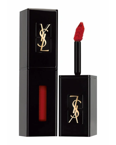 Saint Laurent Vinyl Cream Lip Stain Lipstick In 417 Beige Bounce