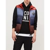 DSQUARED2 COLOUR-BLOCK DOWN-FILLED SHELL GILET JACKET