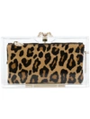 CHARLOTTE OLYMPIA CHARLOTTE OLYMPIA SEE-THROUGH CLUTCH - NEUTRALS