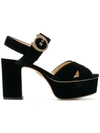 CHARLOTTE OLYMPIA BUCKLE SANDALS