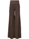 RICK OWENS FLARED TROUSERS