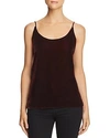 7 FOR ALL MANKIND VELOUR CAMISOLE TOP,AN0529H153