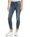 PISTOLA AUDREY SIDE-STRIPE DISTRESSED SKINNY JEANS IN SITUATIONAL,P6730MTW-STT