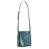 MAXWELL SCOTT BAGS LUXURY PETROL LEATHER BUCKET BAG HANDBAG FOR WOMEN,2607381