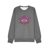 KENZO EYE-APPLIQUÉD COTTON SWEATSHIRT