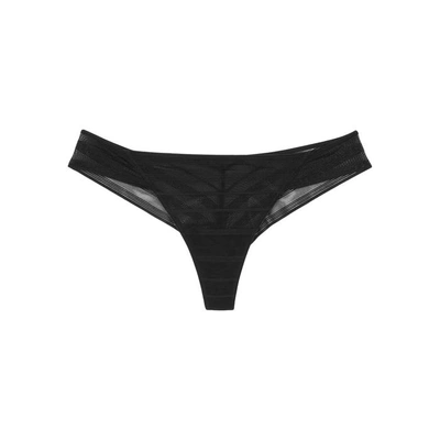 Wacoal Sexy Shaping Black Tulle Thong