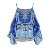 CAMILLA STRENGTH IN RAYS PRINTED SILK PLAYSUIT